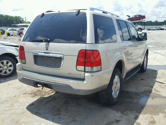 5LMEU68H45ZJ34402 - 2005 LINCOLN AVIATOR 米色 照片 4