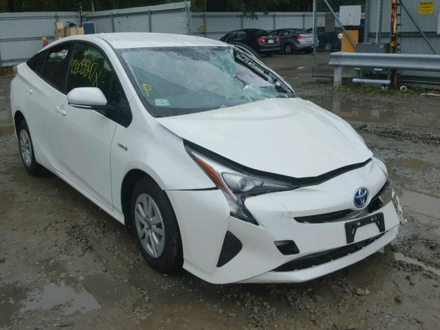 JTDKBRFU6G3010137 - 2016 TOYOTA PRIUS WHITE photo 1