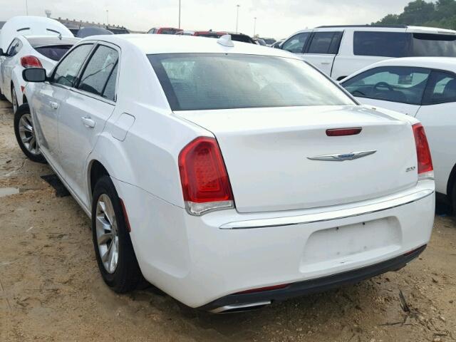 2C3CCAAG6FH791830 - 2015 CHRYSLER 300 LIMITE WHITE photo 3