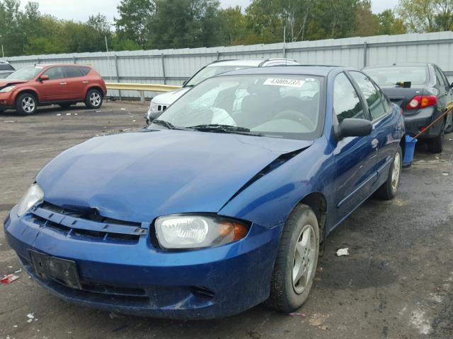 1G1JC52F357197764 - 2005 CHEVROLET CAVALIER BLUE photo 2