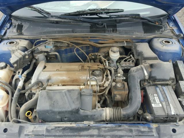 1G1JC52F357197764 - 2005 CHEVROLET CAVALIER BLUE photo 7