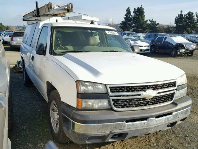 1GCEC14X07Z148911 - 2007 CHEVROLET SILVERADO WHITE photo 1