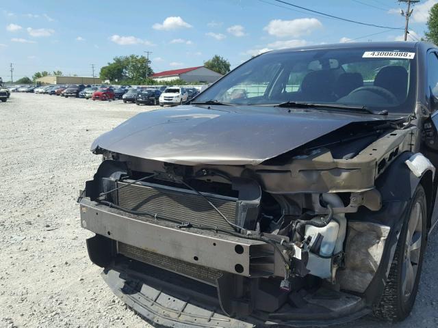 1G1ZC5EU3CF117184 - 2012 CHEVROLET MALIBU 1LT BROWN photo 9