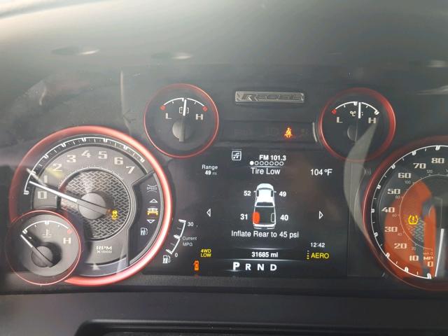 1C6RR7YT7GS399905 - 2016 RAM 1500 REBEL თეთრი ფოტო 8