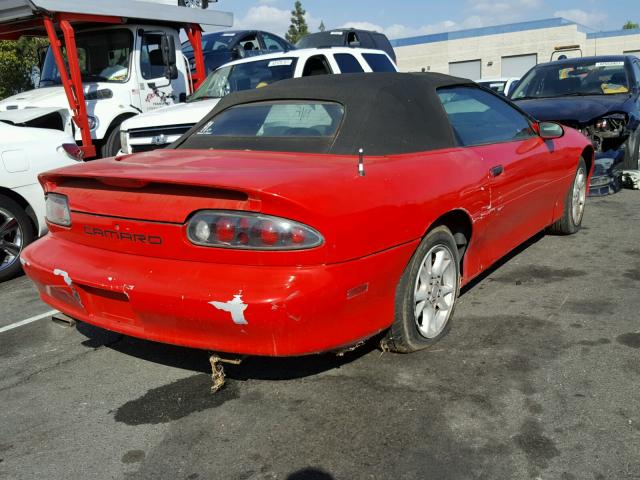 2G1FP32K0V2153918 - 1997 CHEVROLET CAMARO BAS 红色 照片 4