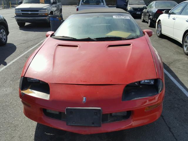 2G1FP32K0V2153918 - 1997 CHEVROLET CAMARO BAS RED photo 9