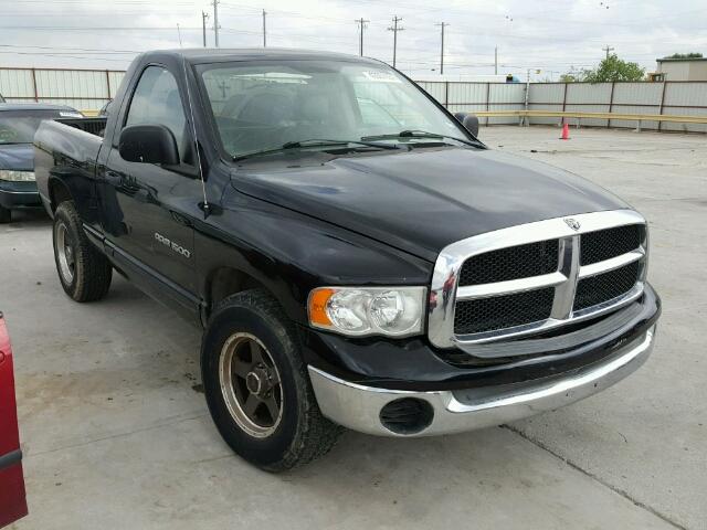 1D7HA16N55J561911 - 2005 DODGE RAM 1500 S BLACK photo 1