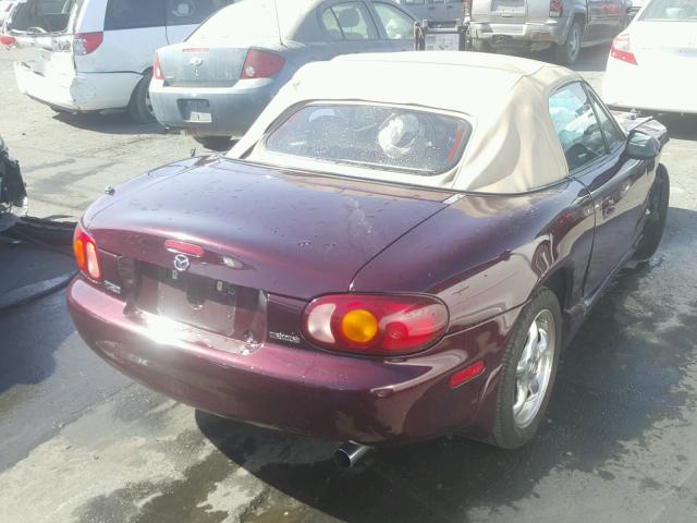 JM1NB3538Y0145920 - 2000 MAZDA MX-5 MIATA PURPLE photo 4