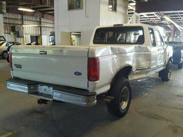 1FTHX26G7VEC05016 - 1997 FORD F250 WHITE photo 4