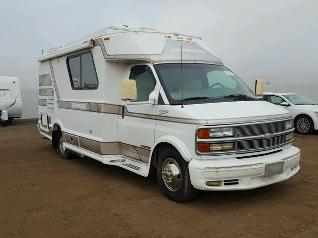 1GBJG31G111185592 - 2001 CHEVROLET EXPRESS CU WHITE photo 1