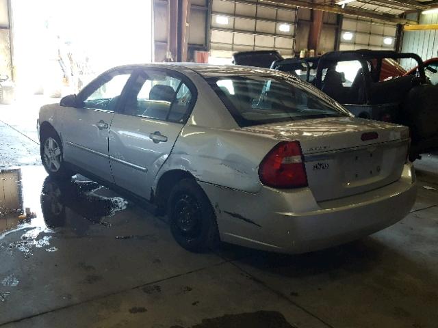 1G1ZT54814F138816 - 2004 CHEVROLET MALIBU LS ვერცხლისფერი ფოტო 3