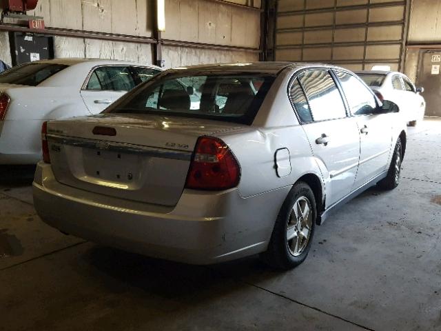 1G1ZT54814F138816 - 2004 CHEVROLET MALIBU LS ვერცხლისფერი ფოტო 4