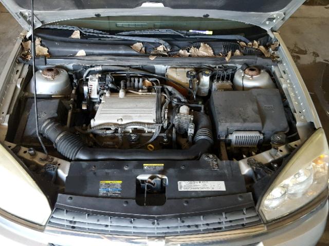1G1ZT54814F138816 - 2004 CHEVROLET MALIBU LS ვერცხლისფერი ფოტო 7