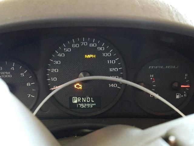 1G1ZT54814F138816 - 2004 CHEVROLET MALIBU LS ვერცხლისფერი ფოტო 8