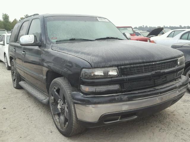 1GNEC13T51R110359 - 2001 CHEVROLET TAHOE C150 BLACK photo 1