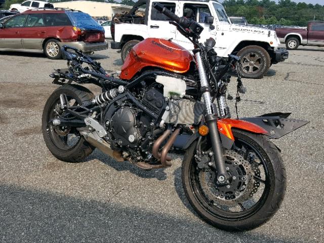 JKAEXEC19BDA69233 - 2011 KAWASAKI EX650 C 橙色 照片 1