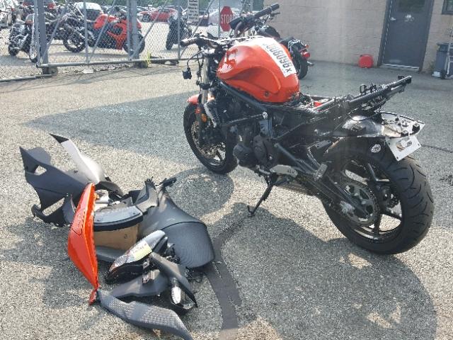 JKAEXEC19BDA69233 - 2011 KAWASAKI EX650 C 橙色 照片 3