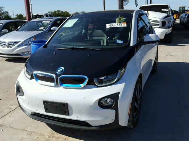 WBY1Z4C58EV273379 - 2014 BMW I3 REX TWO TONE photo 2