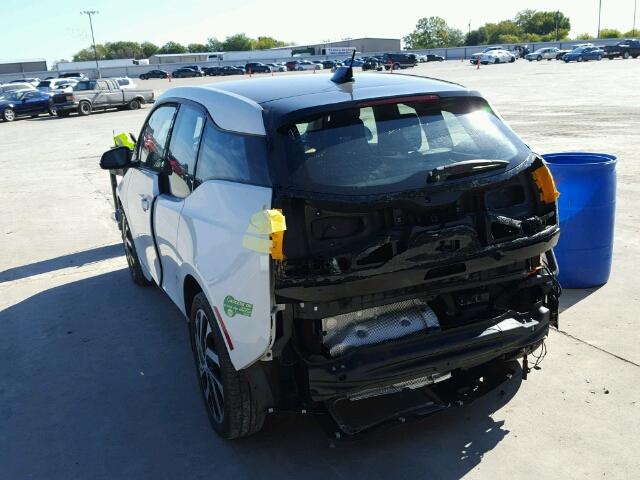 WBY1Z4C58EV273379 - 2014 BMW I3 REX TWO TONE photo 3