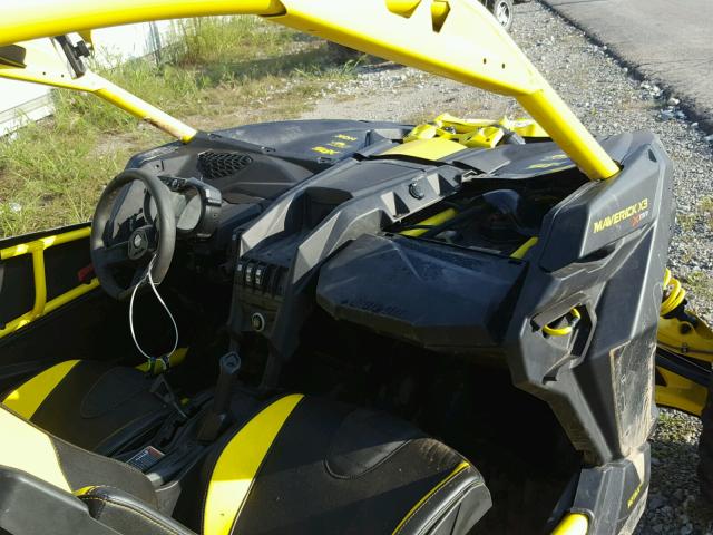 3JBVWAW23JK000252 - 2018 CAN-AM MAVERICK X YELLOW photo 5