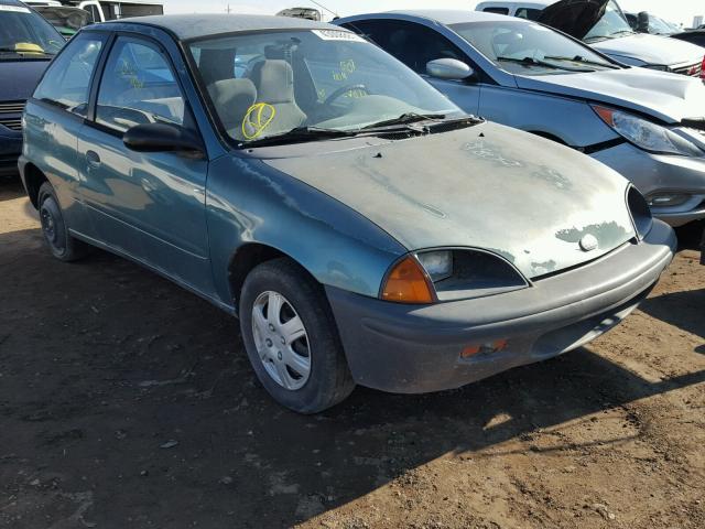 2C1MR2261T6746485 - 1996 GEO METRO BASE GREEN photo 1