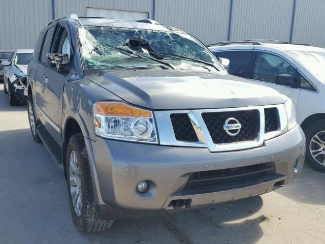 5N1AA0NC9FN621510 - 2015 NISSAN ARMADA SV SILVER photo 1