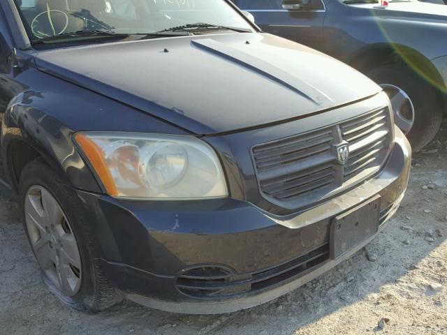 1B3HB48B67D553587 - 2007 DODGE CALIBER SX GREEN photo 9