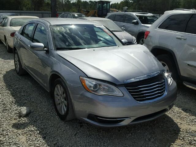 1C3CCBBB3DN600703 - 2013 CHRYSLER 200 SILVER photo 1