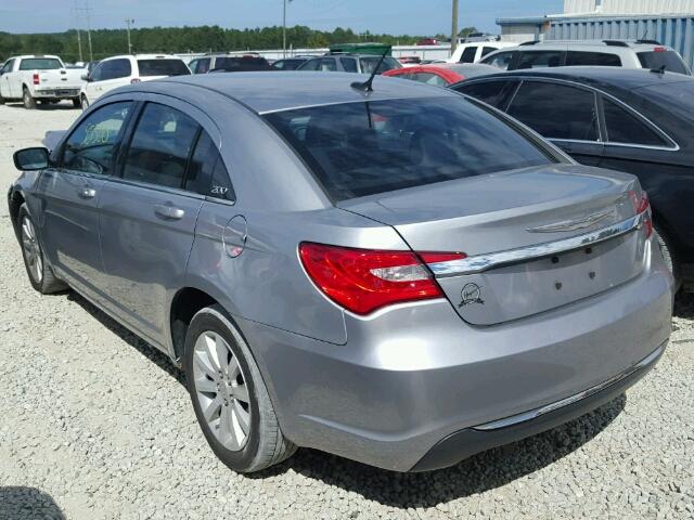 1C3CCBBB3DN600703 - 2013 CHRYSLER 200 SILVER photo 3