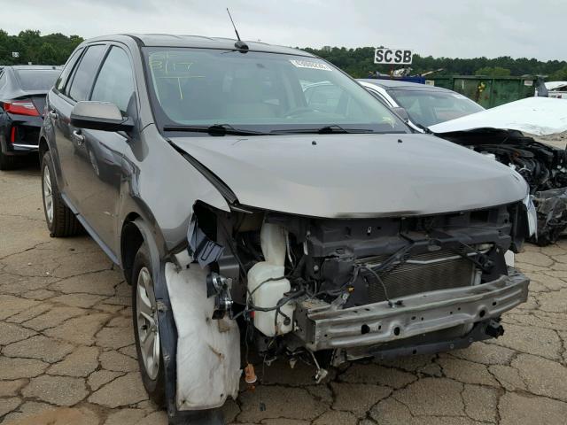 2FMDK3JC9DBC95086 - 2013 FORD EDGE SEL GRAY photo 1