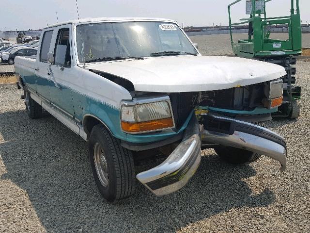 1FTJW35F2VEC00938 - 1997 FORD F350 WHITE photo 1