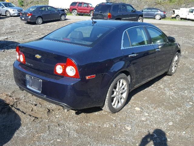 1G1ZE5E71AF204678 - 2010 CHEVROLET MALIBU LTZ 蓝色 照片 4