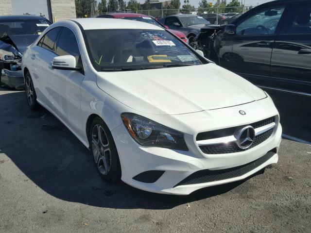 WDDSJ4EB2EN031421 - 2014 MERCEDES-BENZ CLA 250 WHITE photo 1