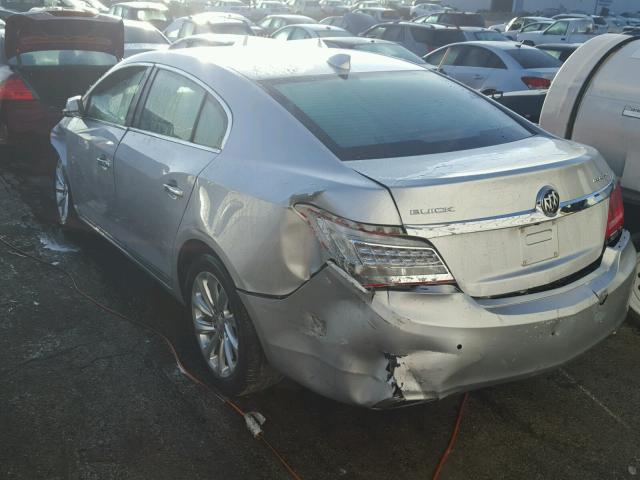 1G4GB5G38FF265031 - 2015 BUICK LACROSSE SILVER photo 3