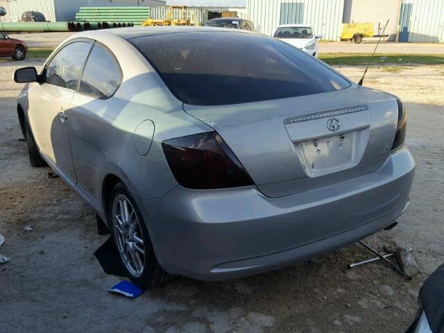 JTKDE177X60137539 - 2006 TOYOTA SCION TC 银色 照片 3