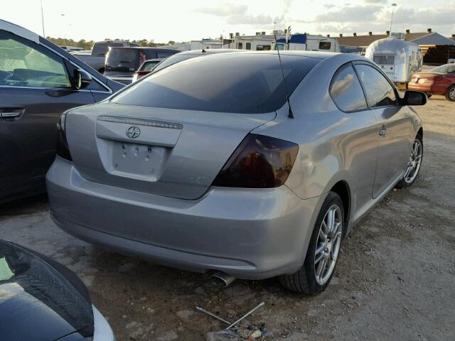 JTKDE177X60137539 - 2006 TOYOTA SCION TC SILVER photo 4