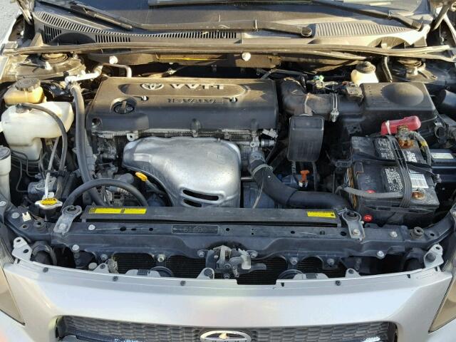 JTKDE177X60137539 - 2006 TOYOTA SCION TC 银色 照片 7