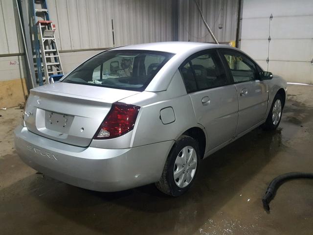 1G8AJ52F73Z178577 - 2003 SATURN ION LEVEL SILVER photo 4