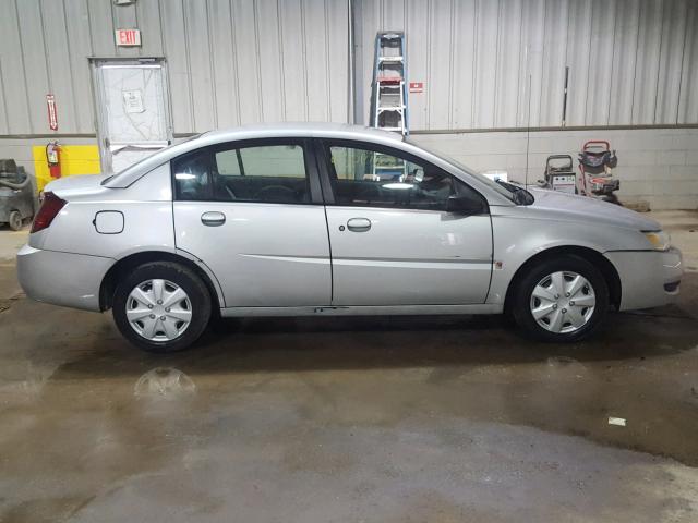 1G8AJ52F73Z178577 - 2003 SATURN ION LEVEL SILVER photo 9