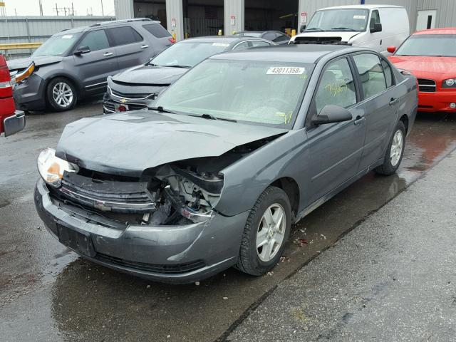 1G1ZT52875F297568 - 2005 CHEVROLET MALIBU LS Boz foto 2