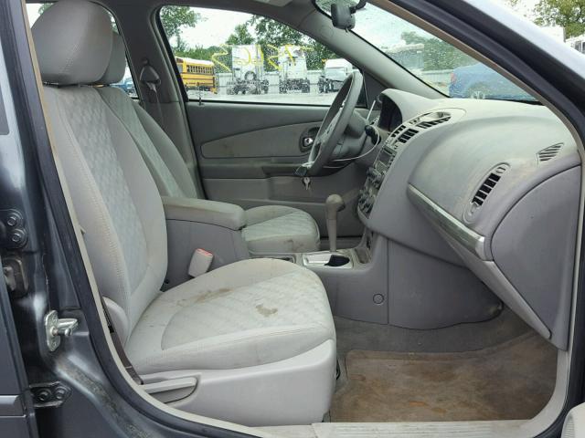 1G1ZT52875F297568 - 2005 CHEVROLET MALIBU LS Boz foto 5
