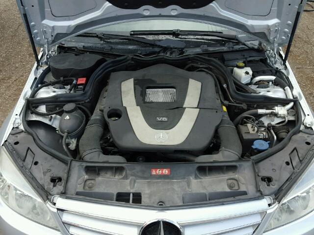 WDDGF5EB5AR112316 - 2010 MERCEDES-BENZ C SILVER photo 7