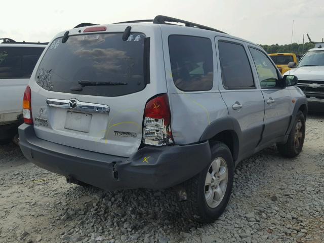 4F2YU06181KM58026 - 2001 MAZDA TRIBUTE DX 银色 照片 4