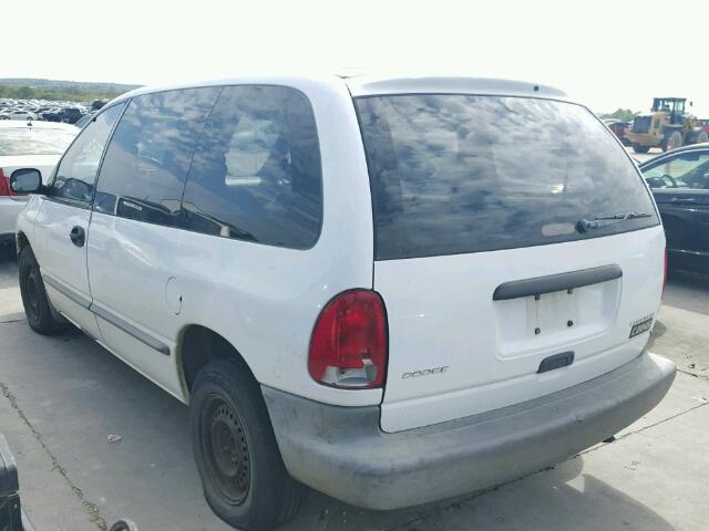 2B4GP2539YR643342 - 2000 DODGE CARAVAN WHITE photo 3