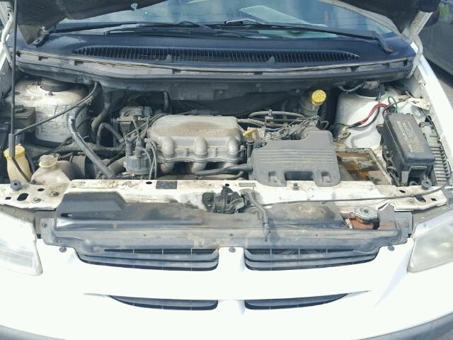 2B4GP2539YR643342 - 2000 DODGE CARAVAN WHITE photo 7