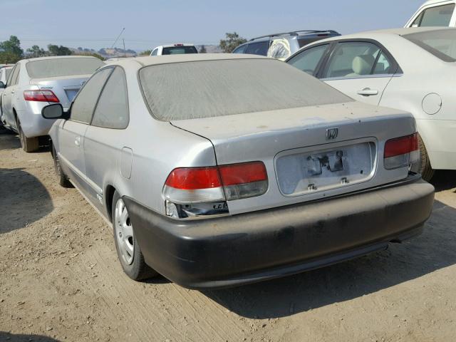 1HGEJ8144YL130930 - 2000 HONDA CIVIC EX SILVER photo 3