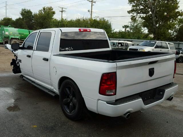 3C6RR6KT9GG370884 - 2016 RAM 1500 WHITE photo 3