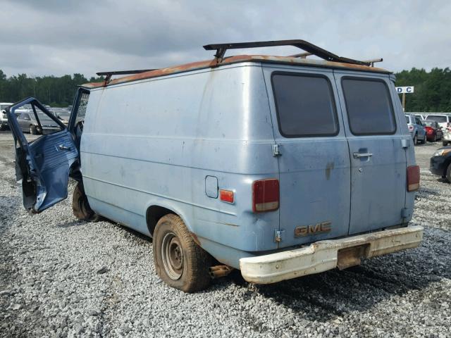 1GTEG25H7J7509054 - 1988 GMC VANDURA G2 BLUE photo 3