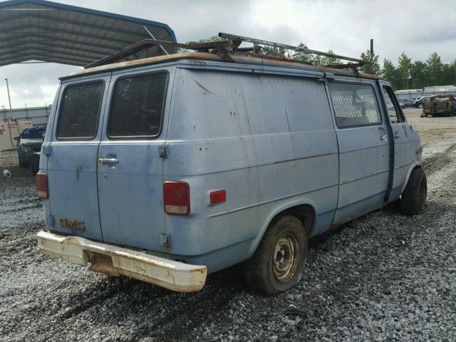 1GTEG25H7J7509054 - 1988 GMC VANDURA G2 BLUE photo 4