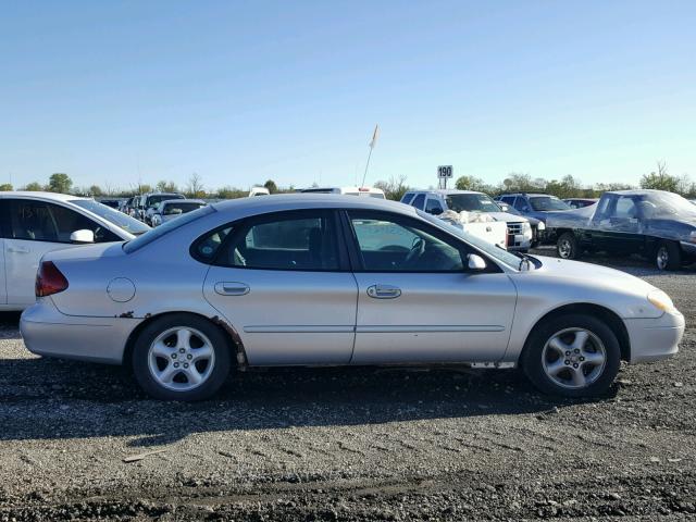 1FAFP55U3YG204461 - 2000 FORD TAURUS SILVER photo 10